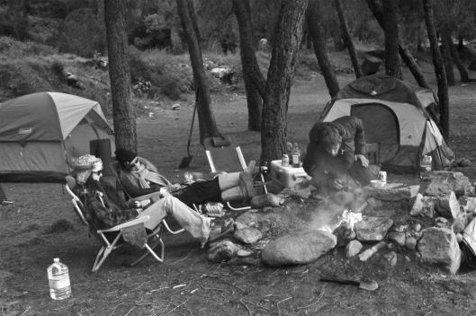 group- campsite