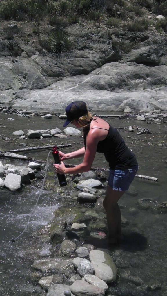 Pumping water directly from the river! How easy is that??!!