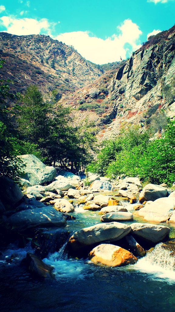 scenery makes the trip mountains