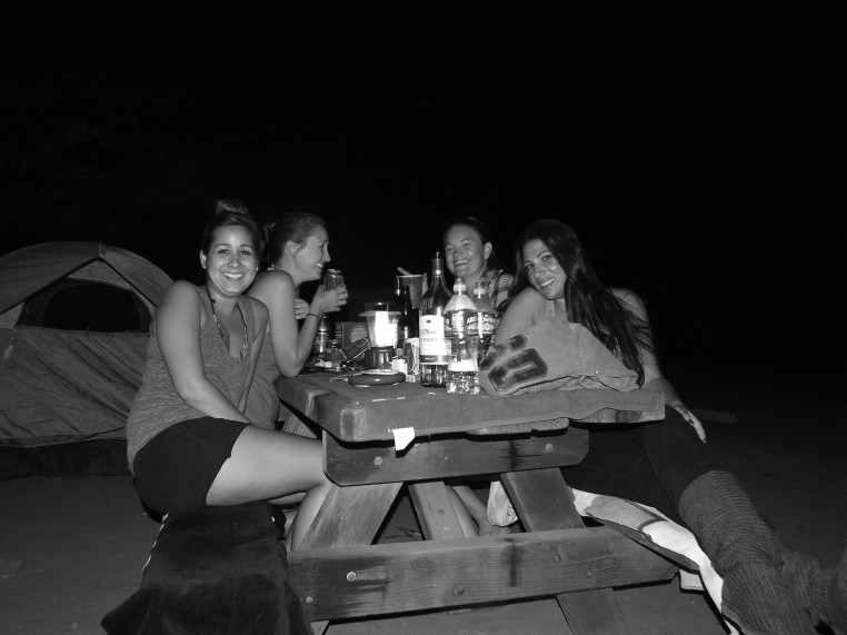 san onofre- picnic table