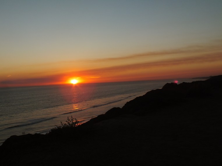 san onofre-sunset view